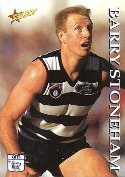 1995 Select AFL #57 Barry Stoneham Front